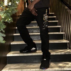 Ed Hardy Dagger Skull Slim Taper Jean